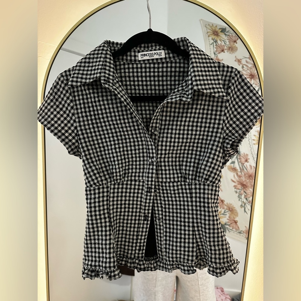 Princess Polly Gingham Top
